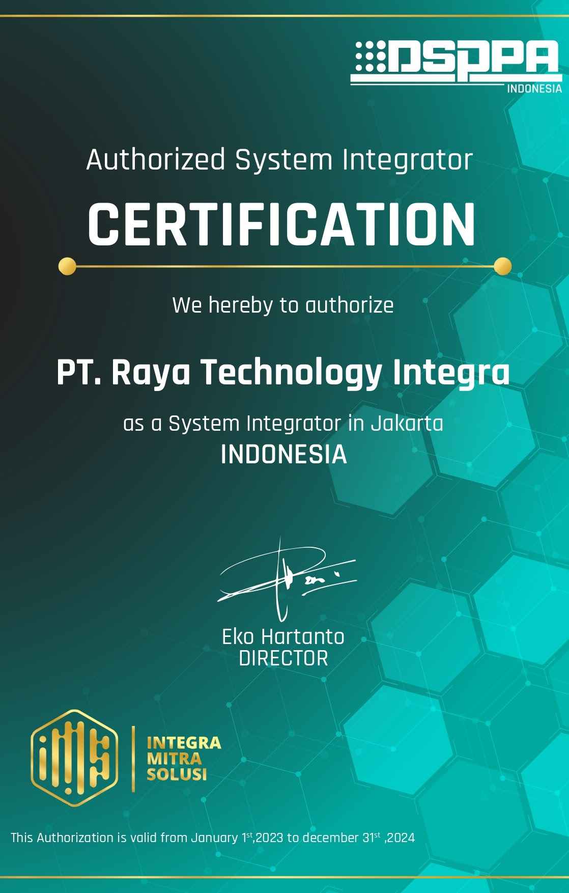 DSPPA certification